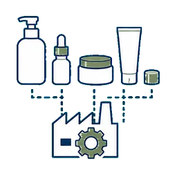 Cosmetic Packaging Products Custom Branding selection advantage icon