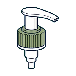 Pumps Body Care cosmetic packaging application icon