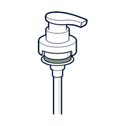 Pumps Exact Container Fit selection advantage icon