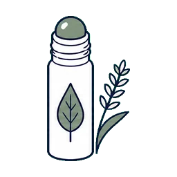 Roll-on Packaging Perfume oil cosmetic packaging application icon