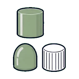 Roll-on Packaging Roller ball material customization option icon