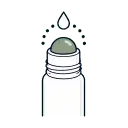 Roll-on Packaging Decoration area packaging benefit icon