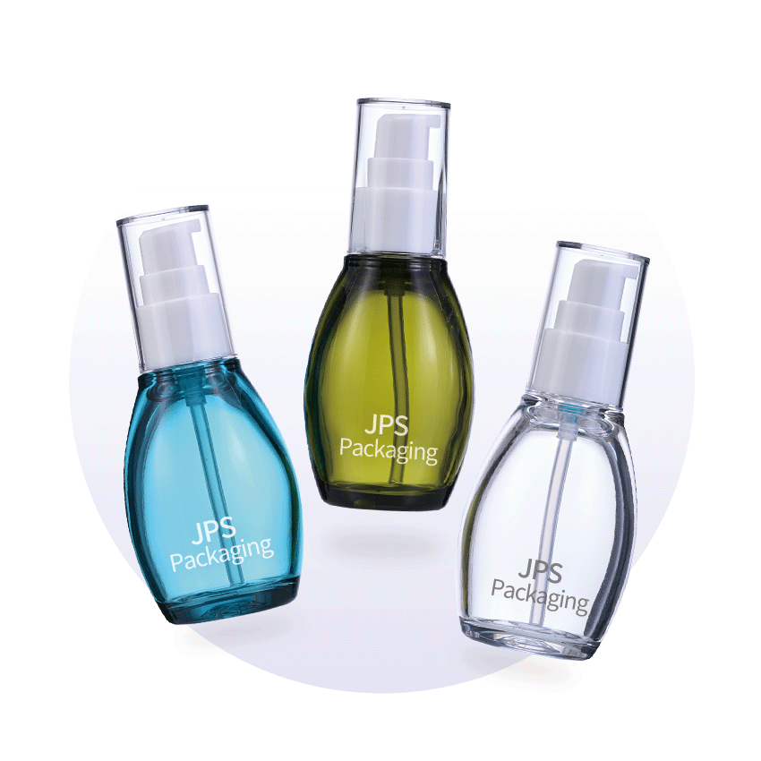 PET bottles for skincare