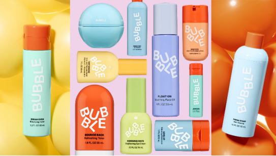 bold colors cosmetic packaging