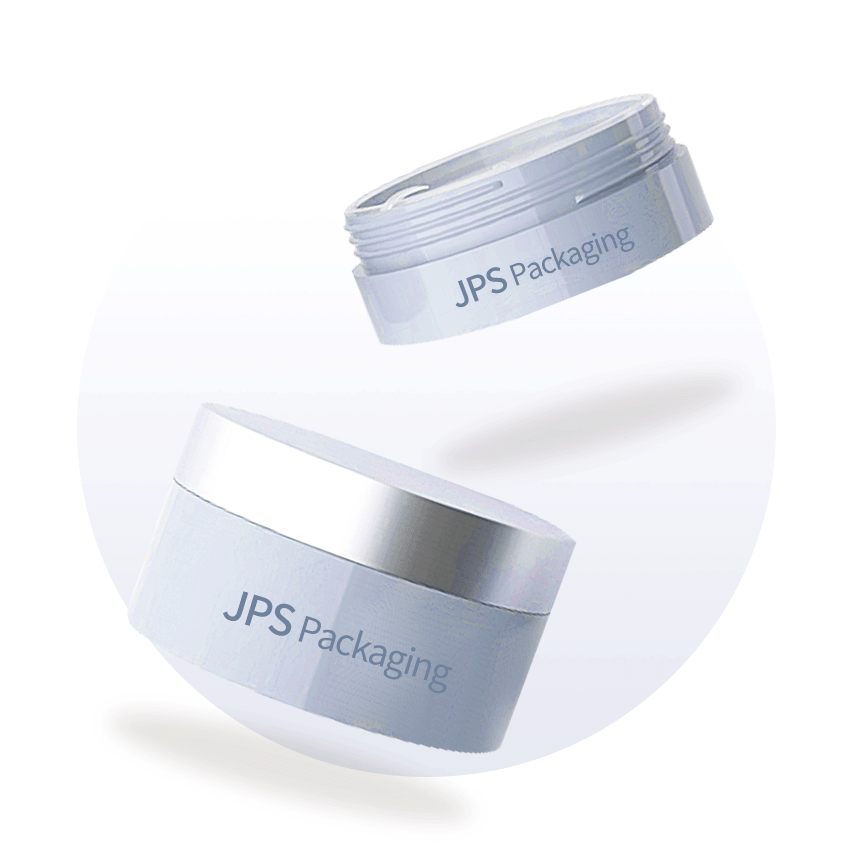 plastic cosmetic jar