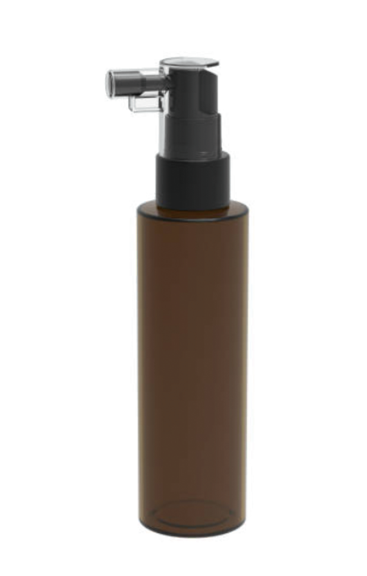 Prefilled Double-nozzle Nasal Spray Device for Use with a Frozen Drug Reservoir