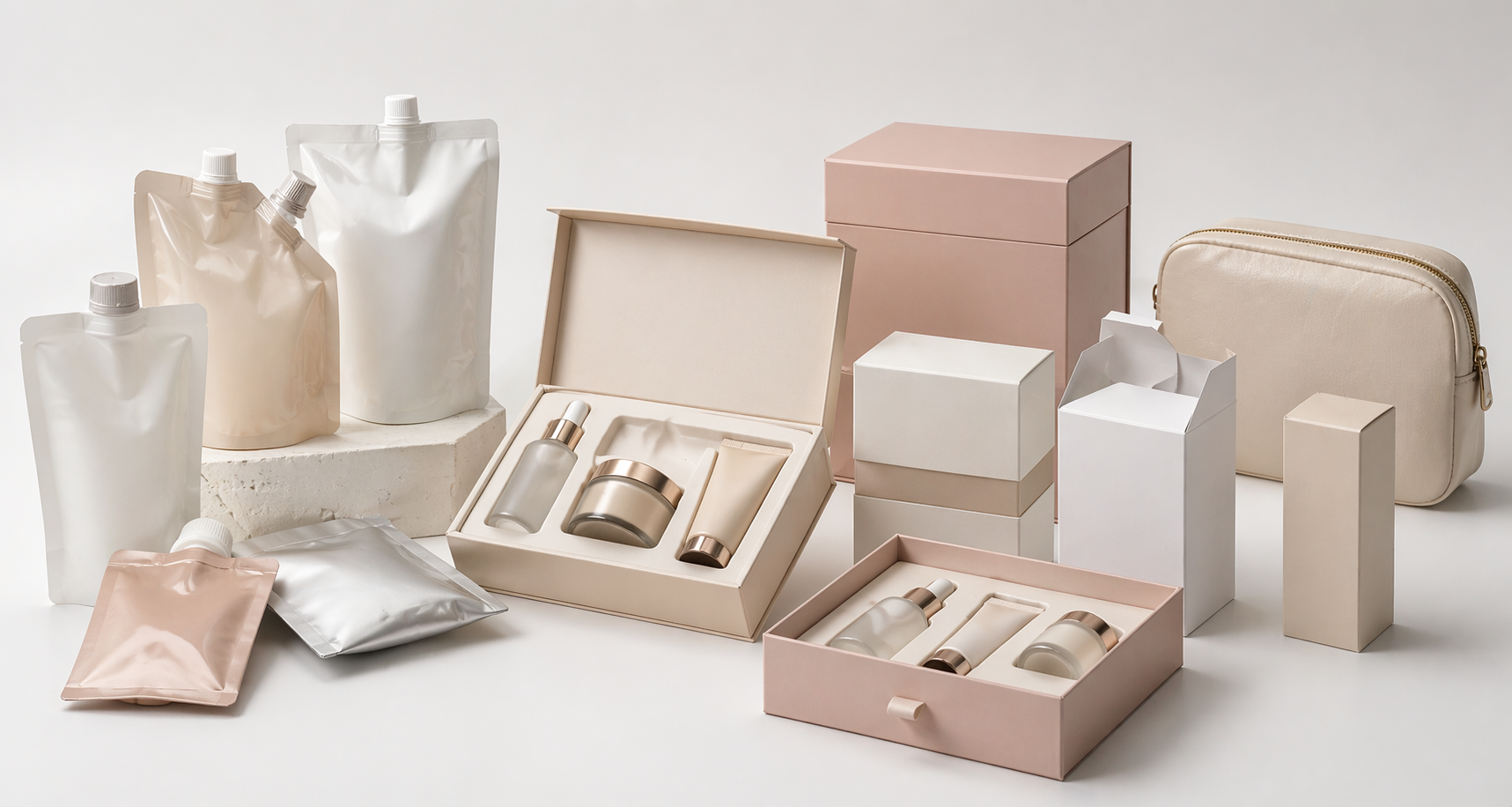 cosmetic packaging products hero image