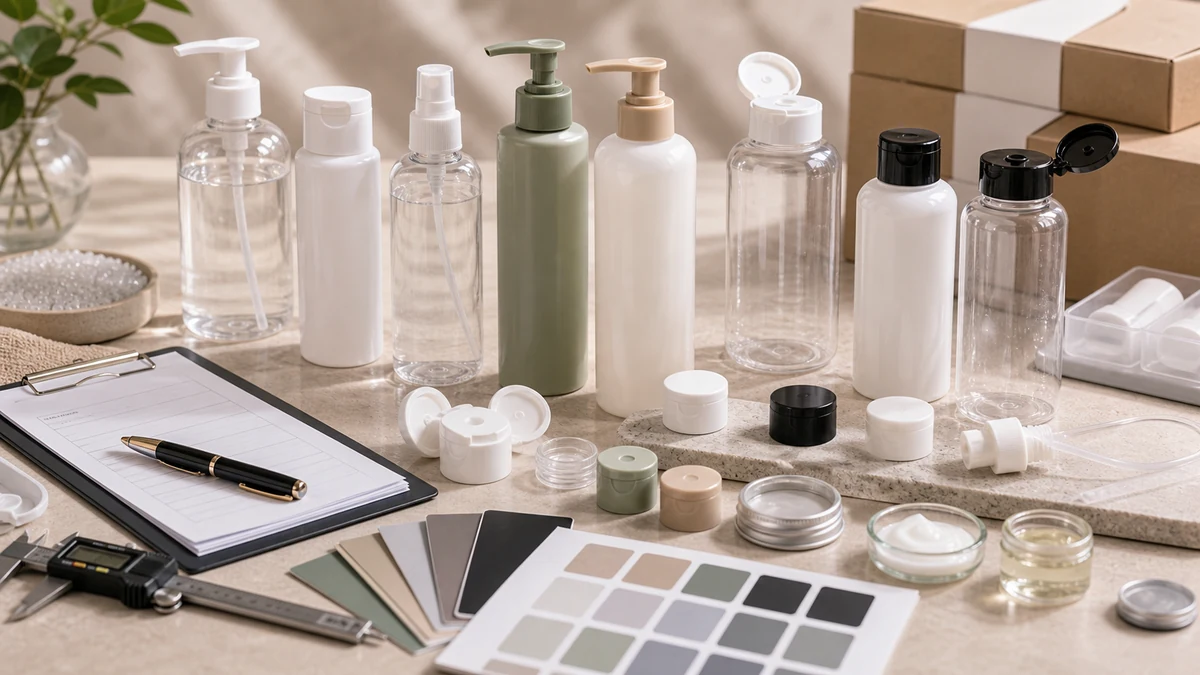 Purchase Plastic Bottles for Skincare  Supplier Specs, MOQ and Samples product samples with packaging components and procurem
