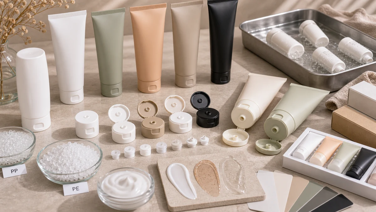 Tottle packaging cap and orifice selection with flip caps, reducers and squeeze formula samples